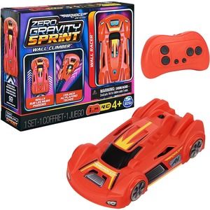 Air Hogs Zero Gravity Sprint RC Car Wall Climber Indoor Red New